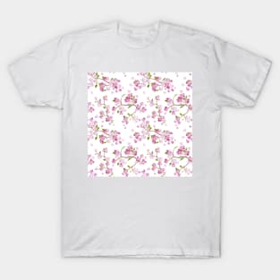 Watercolor Spring Flowers 3 T-Shirt